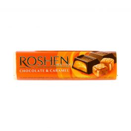 Baton De Ciocolat Cu Lapte I Caramele Roshen Gr Roshen