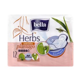 Absorbante intime Bella Herbs Plantago - 12buc