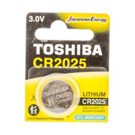 Baterie tip buton litiu TOSHIBA CR 2025 - 1buc