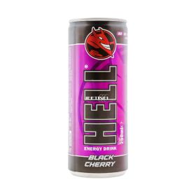 Băutură energizantă cu cireșe negre Hell Black Cherry - 250ml