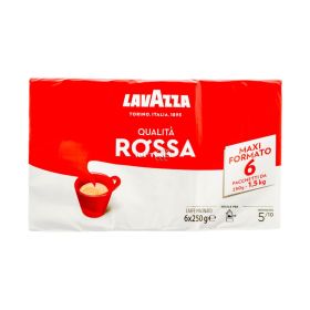 Cafea măcinată LAVAZZA Qualita Rossa - 6x250gr