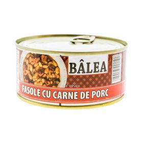 Conservă de fasole cu carne de porc Bâlea - 300gr