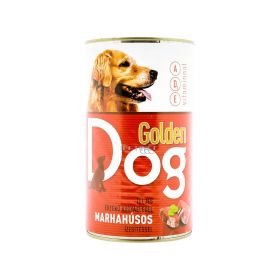 Conservă pentru câini Golden Dog cu gust de vită - 1240gr