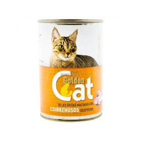 Conservă pentru pisici Golden Cat cu gust de pasăre - 415gr