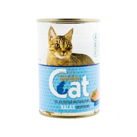 Conservă pentru pisici Golden Cat cu gust de pește - 415gr