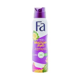 Deodorant spray pentru femei Fa Brazilian Nights 0% - 150ml