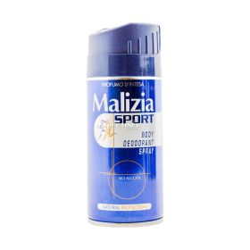 Deodorant spray Unisex Malizia Sport fără Alcool - 150ml