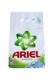 Detergent de rufe Ariel Mountain Spring - 2kg