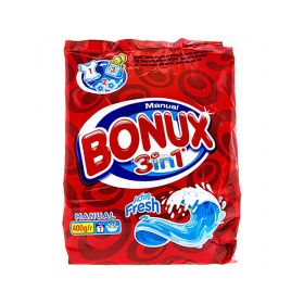 Detergent manual de rufe Bonux 3în1 Active Fresh - 400gr