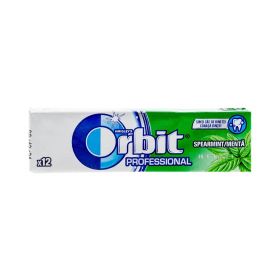 Gumă de mestecat Orbit Professional Spearmint - 12buc