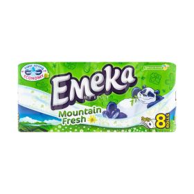 Hârtie igienică 3 straturi Emeka Mountain Fresh - 8role