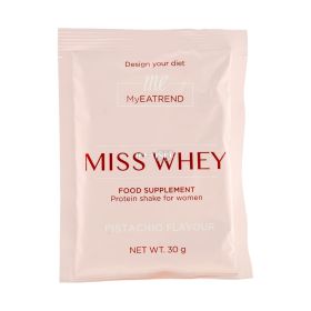 Mix pt shake de proteină 55%, gust de fistic MyEatrend Miss Whey 30gr