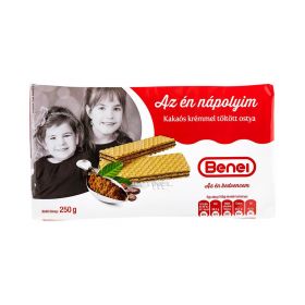 Napolitane Benei cu cremă de cacao - 250gr