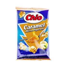 Popcorn pentru microunde cu caramele Chio - 90gr
