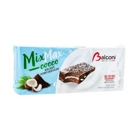 Prăjitură Balconi Mix Max Cocco cu cremă de cocos - 10x35gr