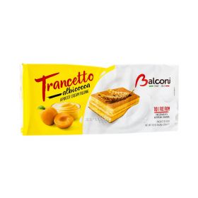 Prăjitură Balconi Snack Trancetto cu cremă de caise - 10x28gr
