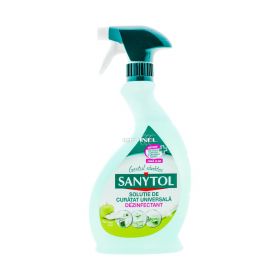 Soluție de curățat universală dezinfectant Sanytol Măr Verde - 500ml